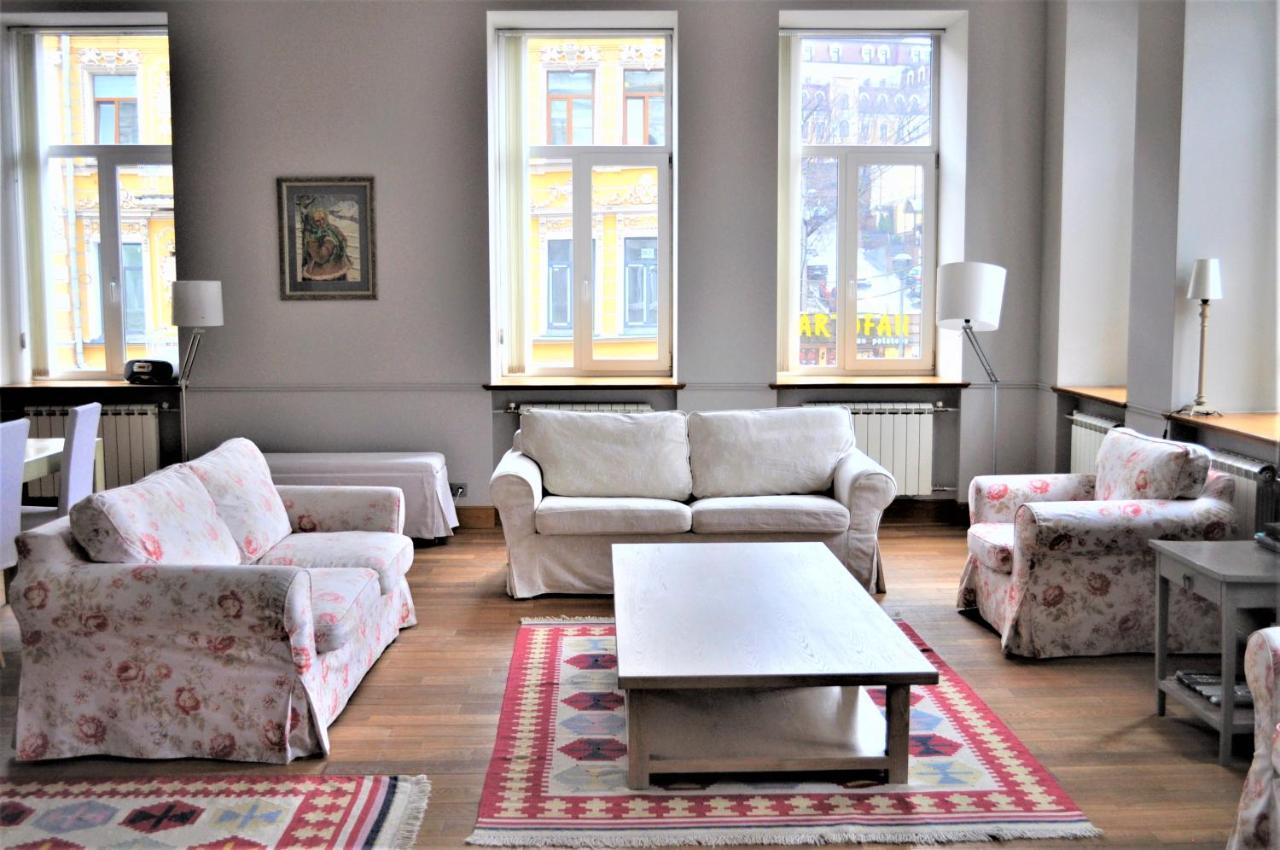 Great 144 Sq.M. Apartment In The Center Of Kyjev Exteriér fotografie